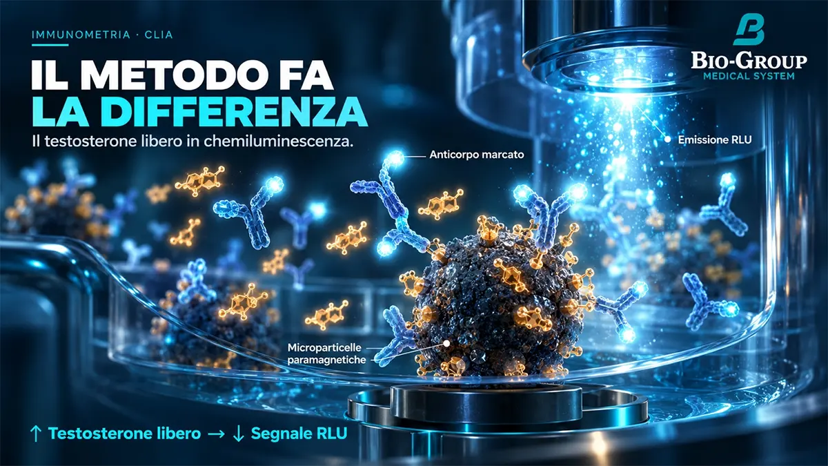 Testosterone libero, legato alla SHBG e all&rsquo;albumina: le tre frazioni circolanti